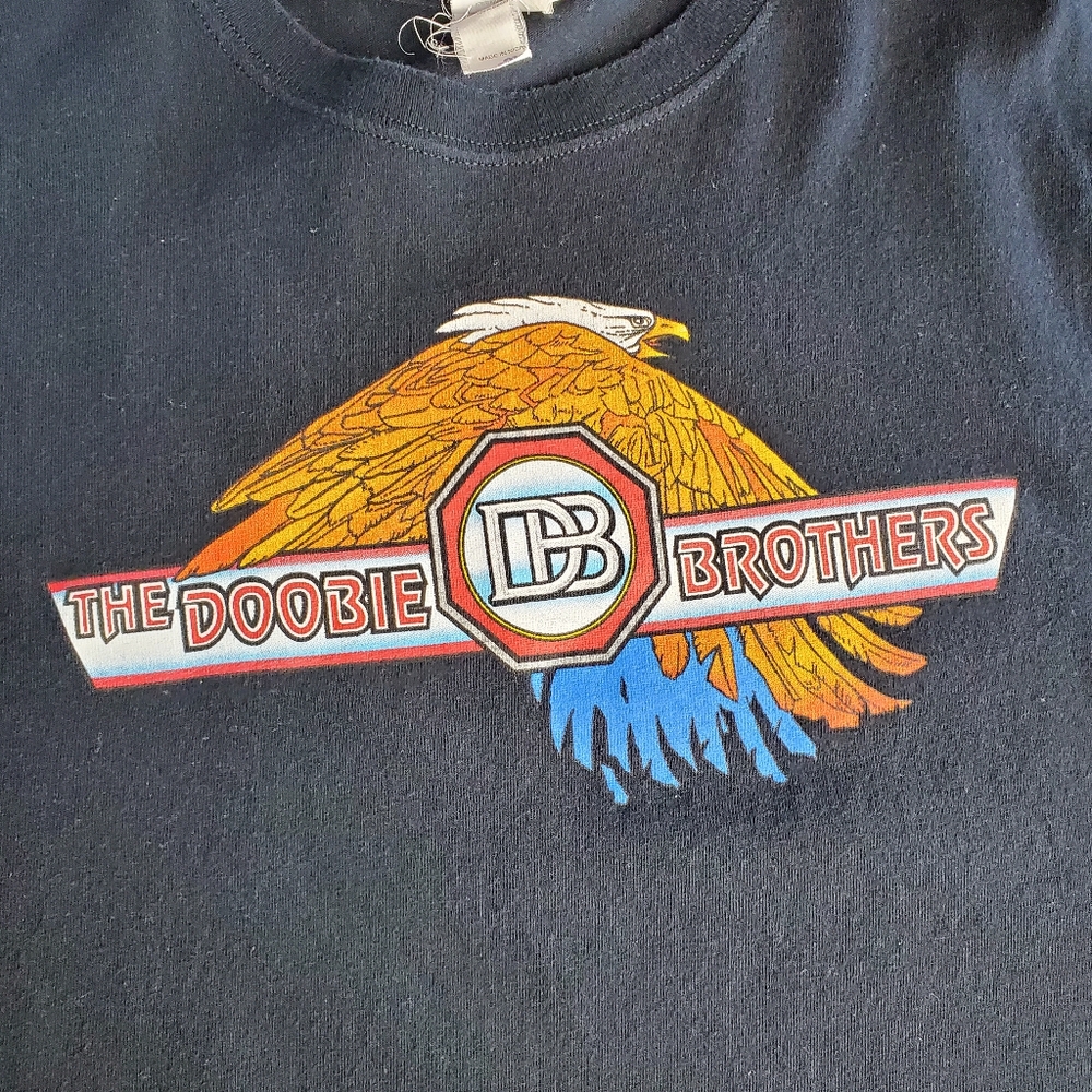 2014 Doobie Brothers Concert Shirt sz XXL 2 Sided Print.